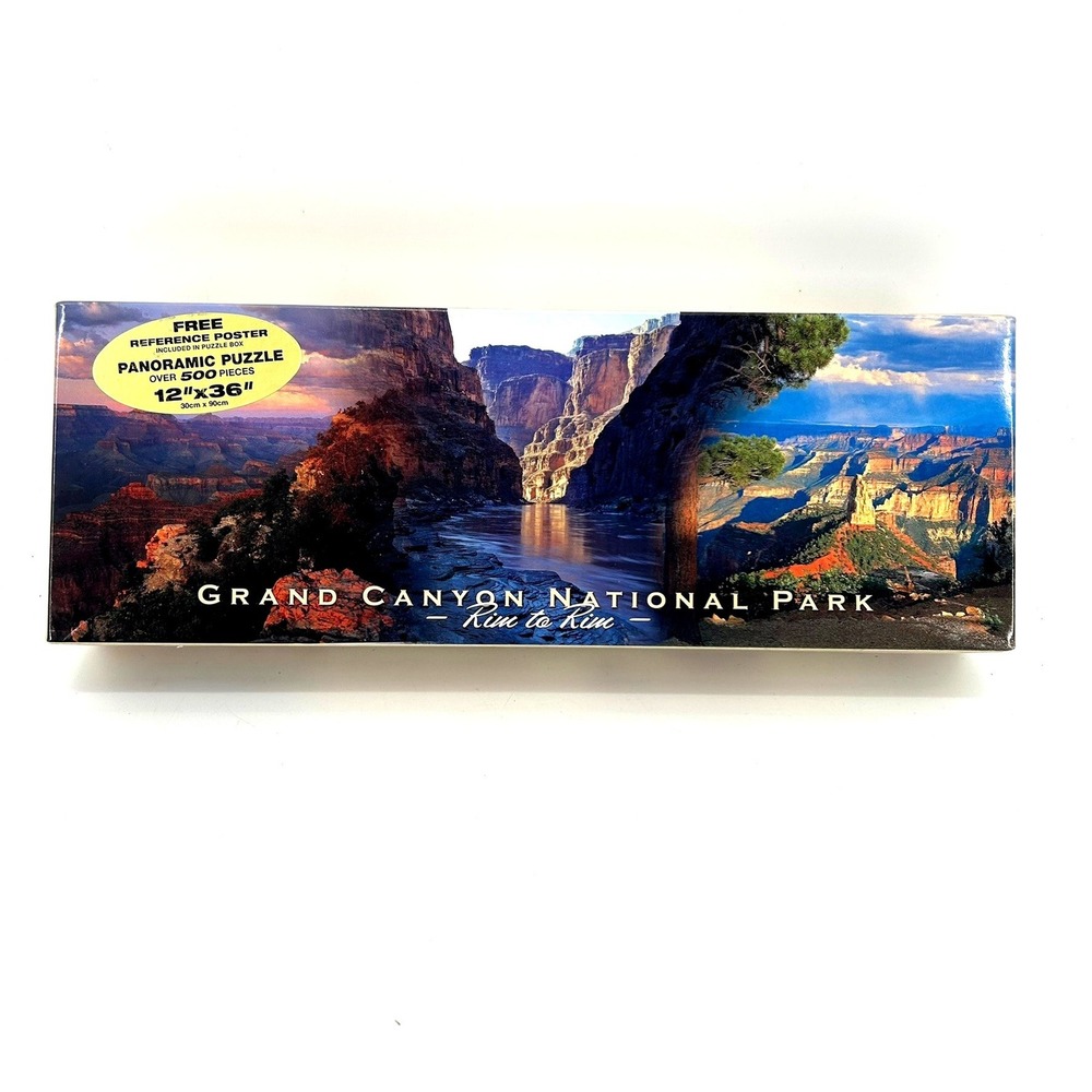 Impact Grand Canyon National Park Rim to Rim Panoramic Jigsaw Puzzle 500 Pieces